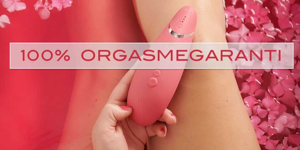 Selvhjælp til klitorisorgasmer med Womanizer Premium