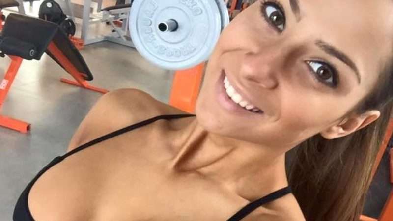 Profilbilleder med de frækkeste fitness piger (selfies)