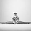 Situations-girl-dancer-ballerina-nude-grey-background
