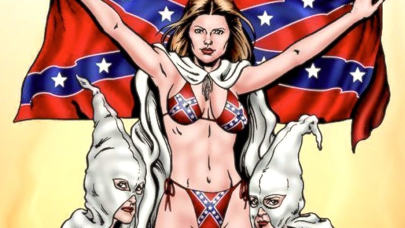Negermand knepper hvide kvinder fra Ku Klux Klan