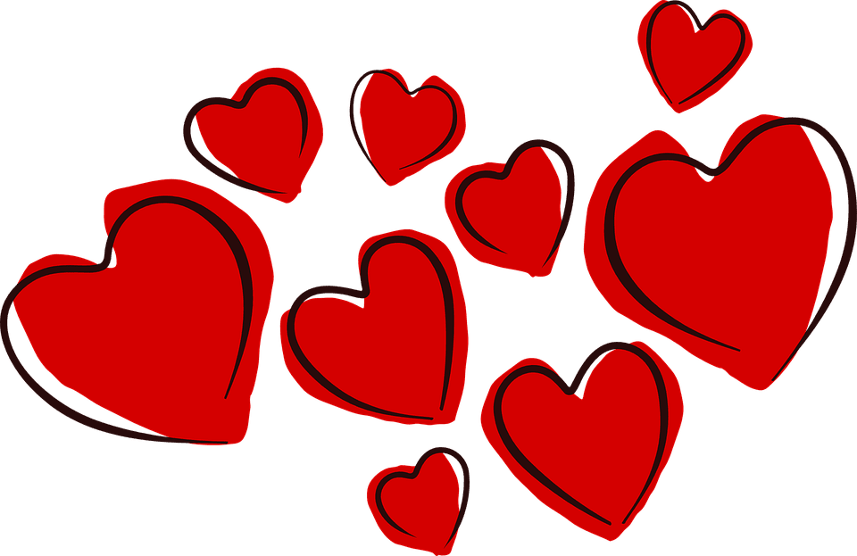 Hjerter, Valentinsdag, Elsker, Romantik, Ferie, Fest