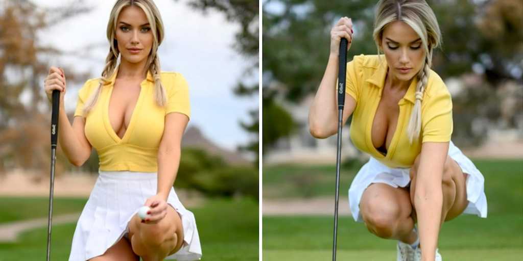 Nøgenfotos af professionel golfspiller (fotos/video)