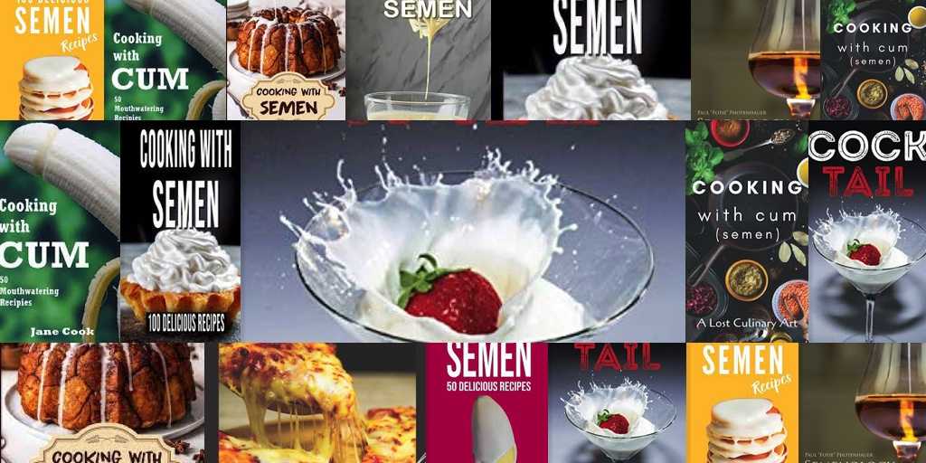 Opskriftsbog: Sperm i madvare og drikkevare (ægte madporno)