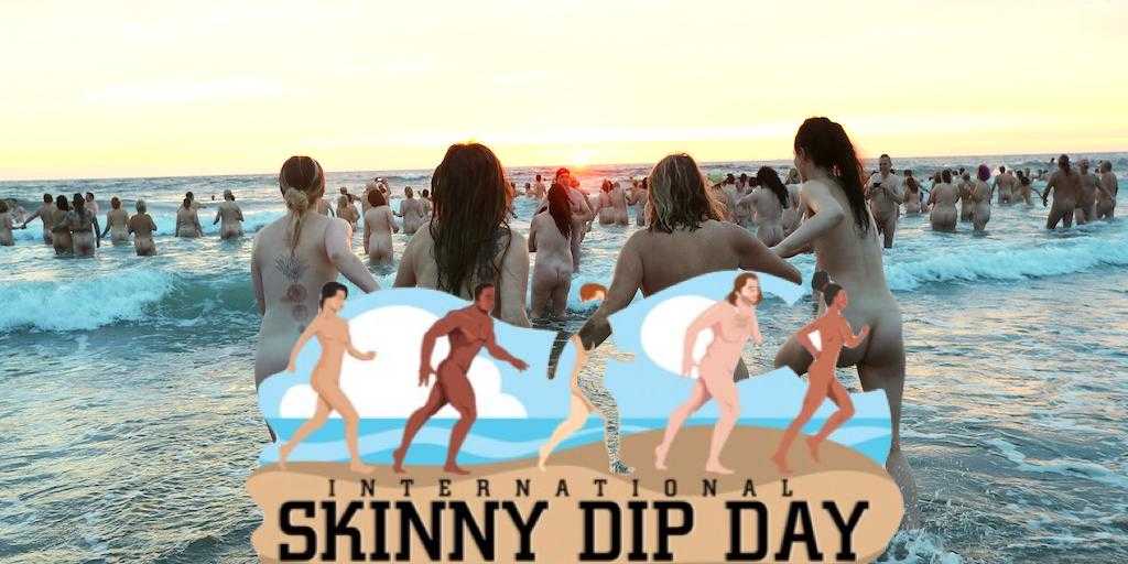 Deltag i året skinny Dip event (nøgenbadning)💦