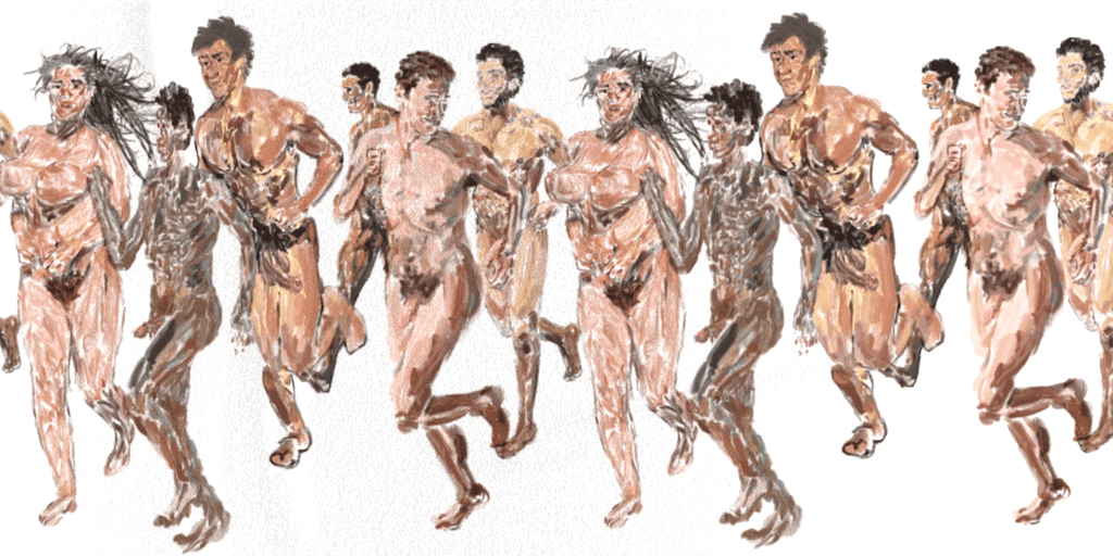 Verdens største nøgenløb Naked-Mile. (frække rekorder fra hele verden).