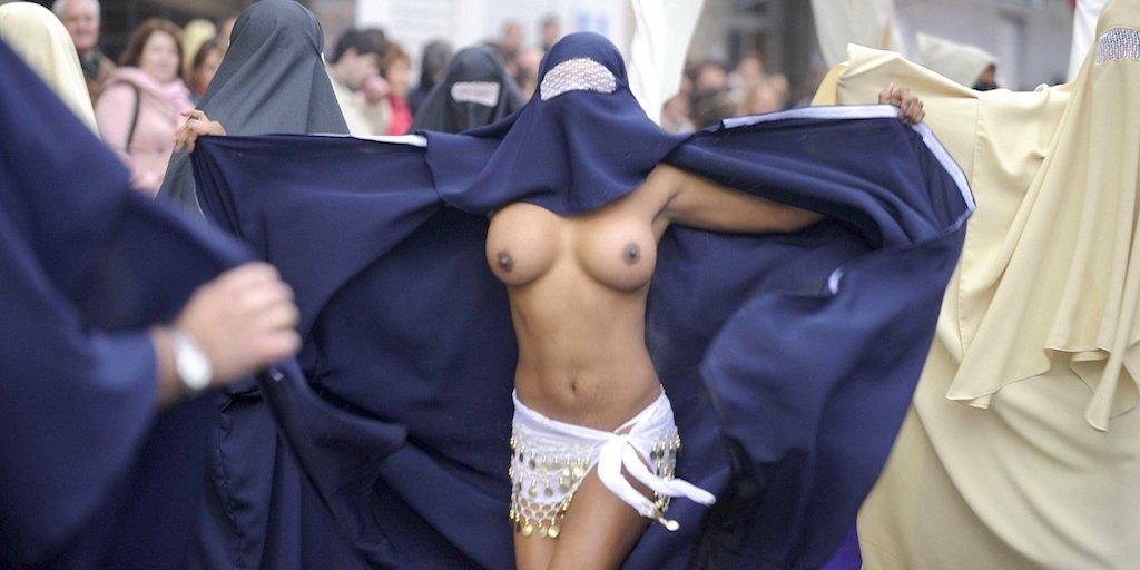 Muslimske piger laver nudeart & porno (Billeder)