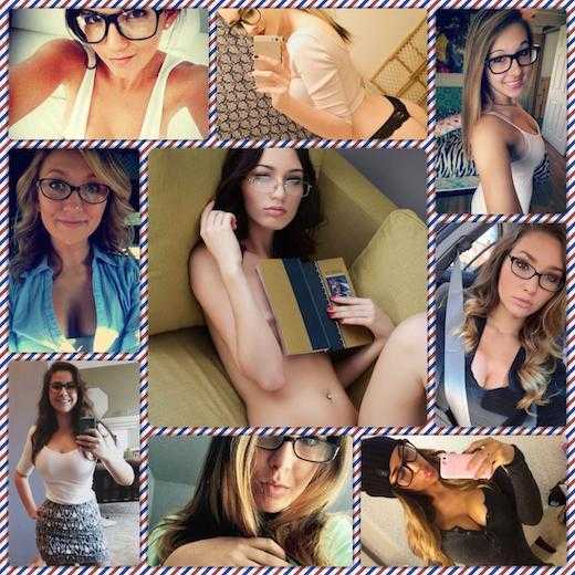 smukke brilleaber sexy Collage