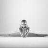 Situations-girl-dancer-ballerina-nude-grey-background