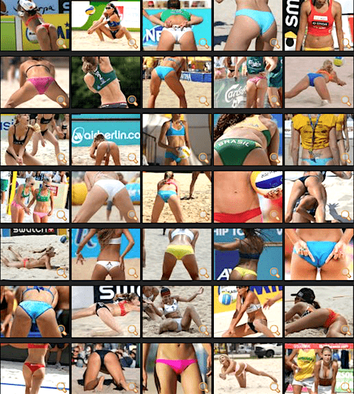 BILLEDE GALLERI MED BEACHVOLLEY KVINDER