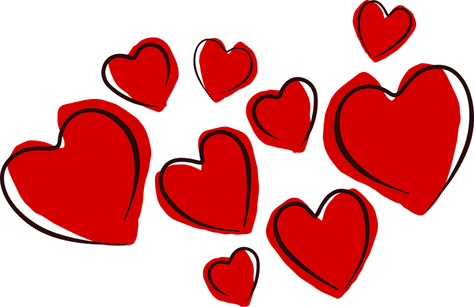 Hjerter, Valentinsdag, Elsker, Romantik, Ferie, Fest