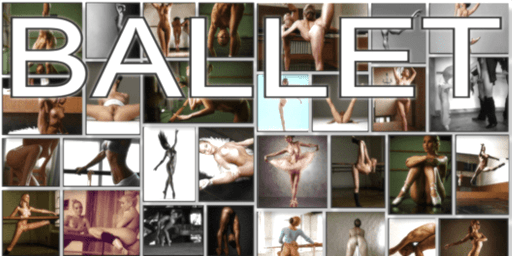 Billeder af ballet piger der danser nøgen