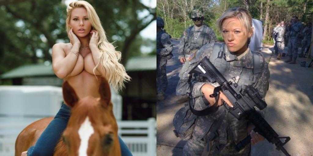 Pige soldat fra krig til superbabe – Frække billeder