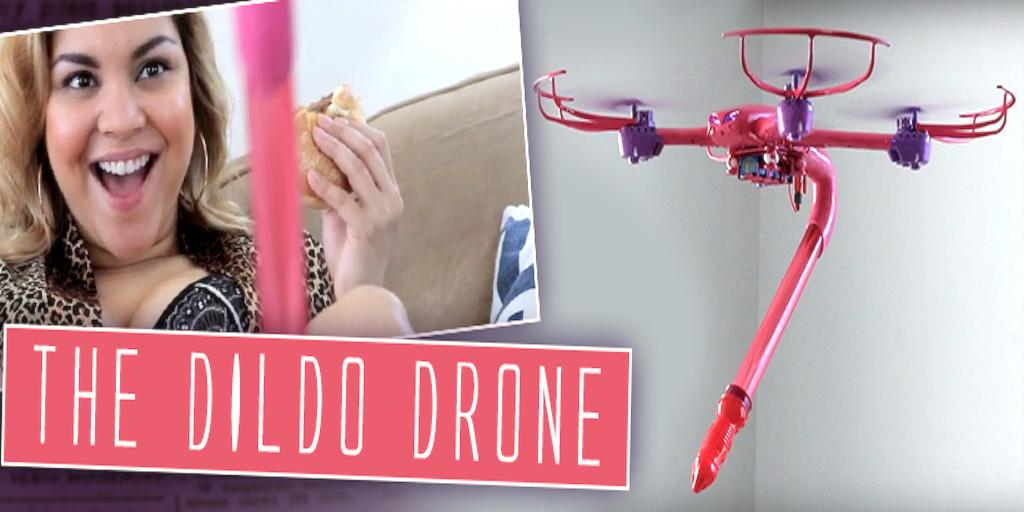 Nu kan kvinder få hands-free sex med en Dildo Drone!