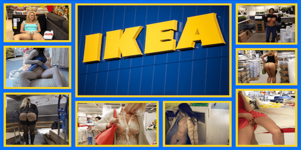 IKEA udsat for sexschikane! Piger blotter sig i bolighuset