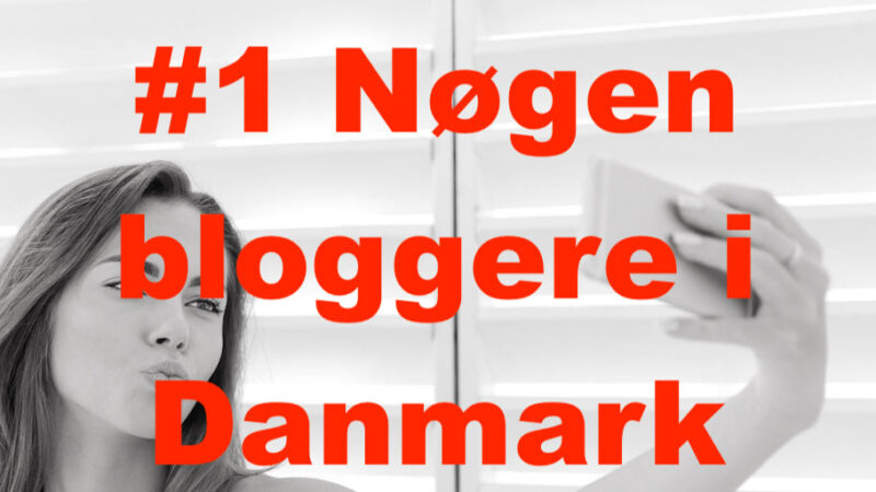 Danmarks frækkeste blogger! (nøgenbilleder)