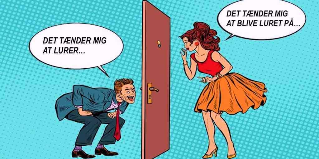 Er du til voyeur? mød ekshibitionisten til gensidig leg