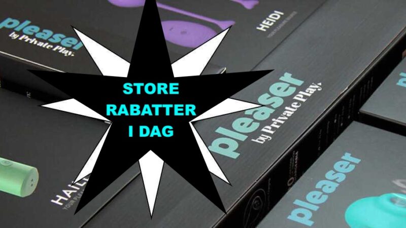 Stor rabat på det frækkeste sexlegetøj fra “Pleaser”