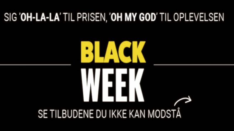 Vilde Black friday week tilbud! 🔥 🔥 🔥