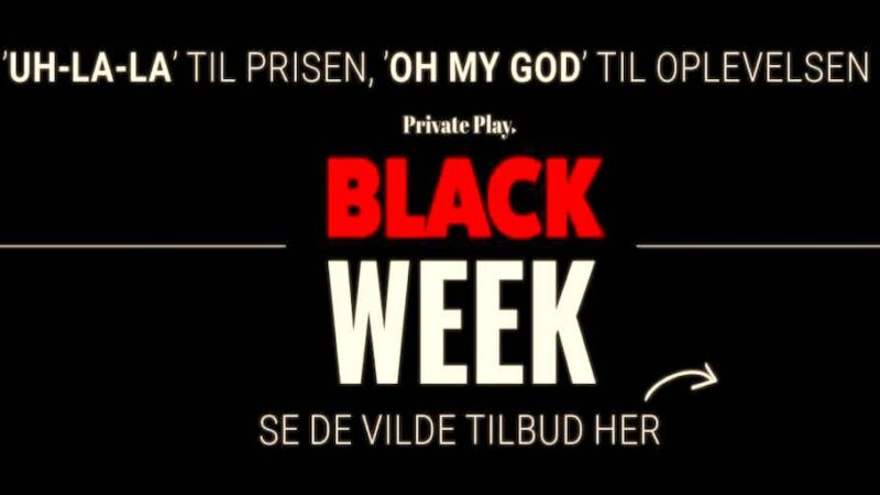Black Friday Udsalg! 🖤 Køb dine julegaver nu – 60% Rabat!