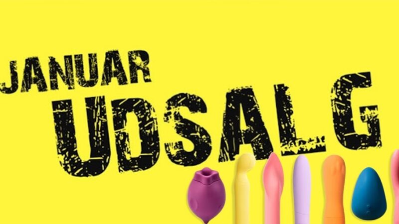 Januar udsalg på sexlegetøj & lingeri – Spar Nu!