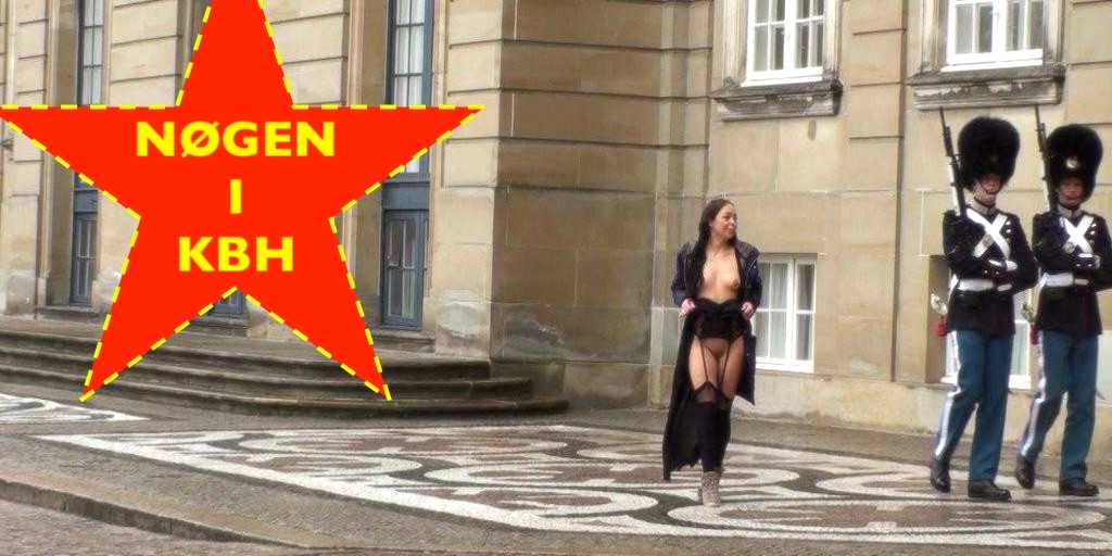 Hun blotter sig ved Nyhavn, Marmor kirken & Operahuset