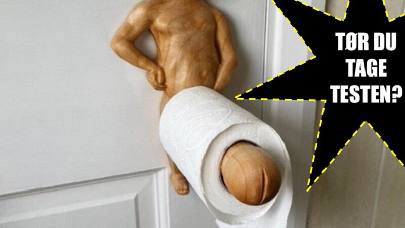 Toiletpapirrulle Testen – Veludrustet eller ej!?