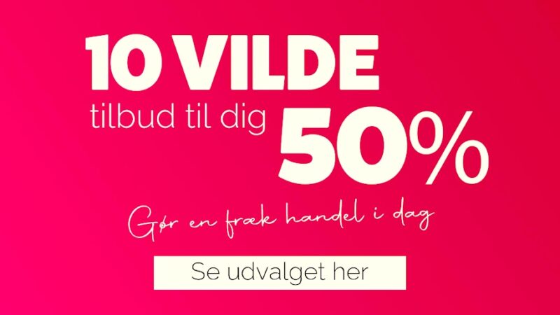 Se dagens 10 vilde tilbud på sexlegetøj (halv pris)