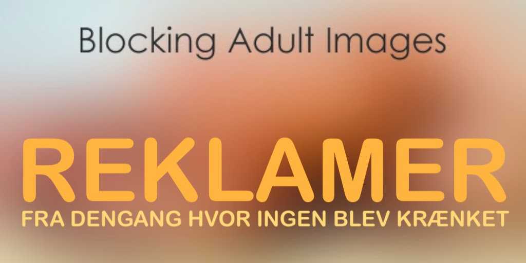 Tv-reklamer der ikke vil blive vist i dag (Metoo/krænket)