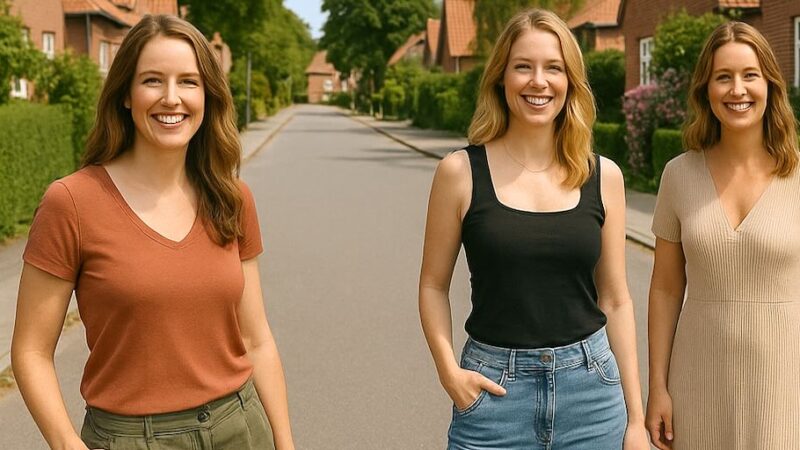 Se bag facaden på kvinderne i dit nabolag