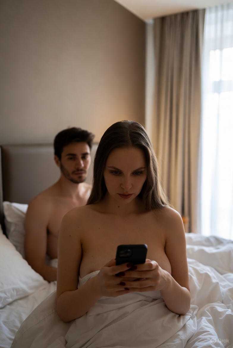 Vil du blive eller skride hvis din partner boller uden om