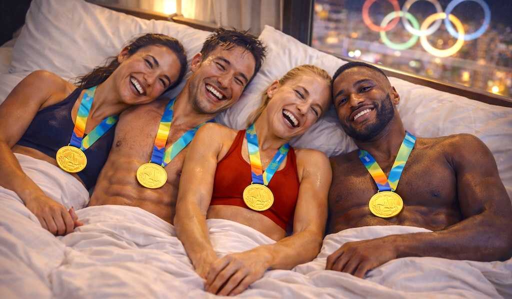 Olympisk sexfest i ol byen om natten mellem atleter