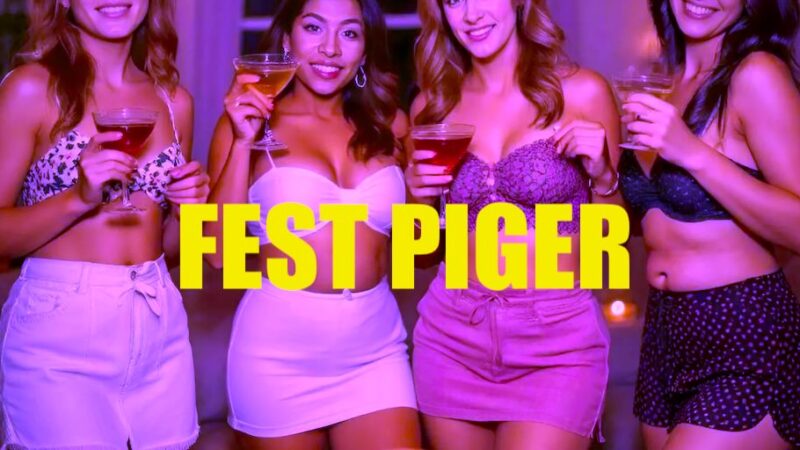 Hyr friske party piger til at peppe festen op!