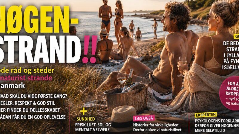 Top 15 nøgenstrande i Danmark – Prøv det!