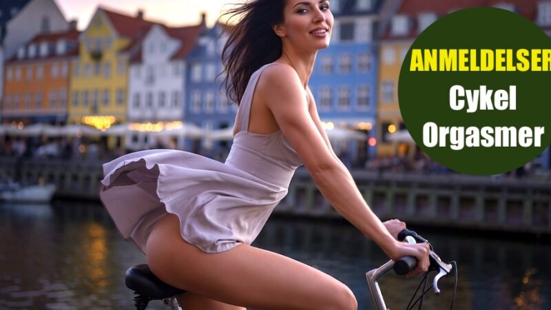 Offentlig orgasme på cykel – Dildo Bike Seat