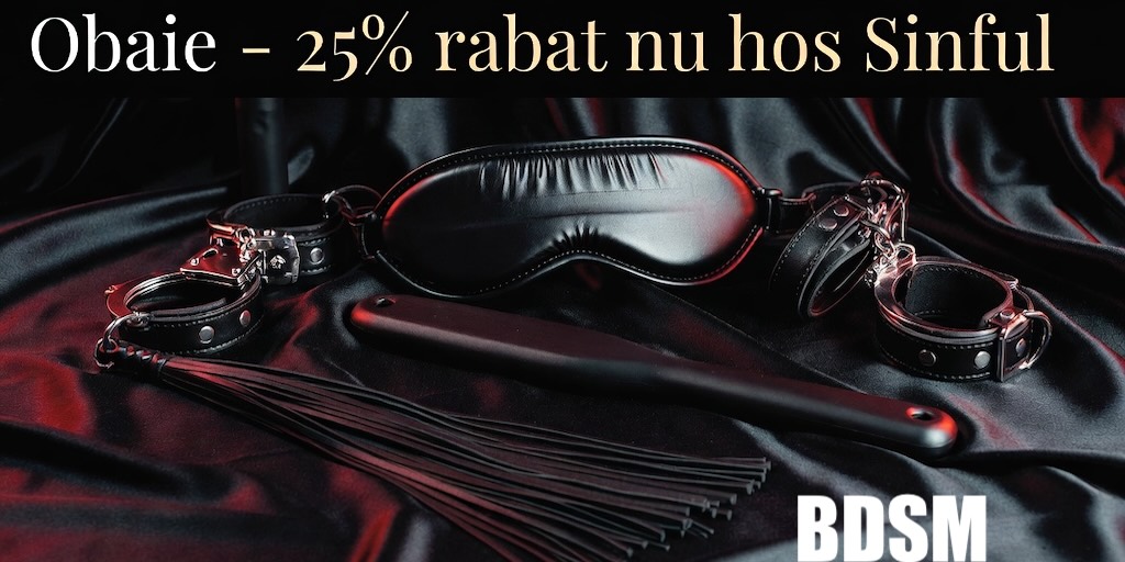 Spar 25% på hele Obaie-serien fra Sinful.dk