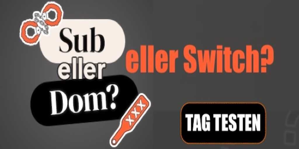 Test: Er du mest Dominant, Submissiv eller Switch?