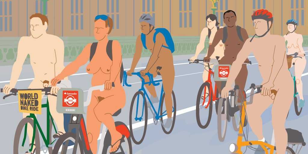 Nøgne cyklister i Europas storbyer- skal du med?