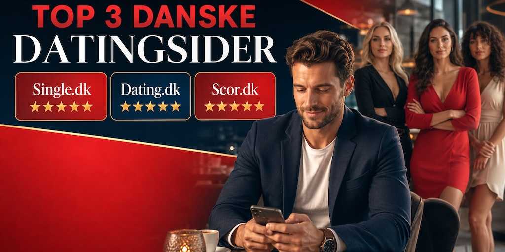 Anbefalet: Top 3 danske datingsider til dig!